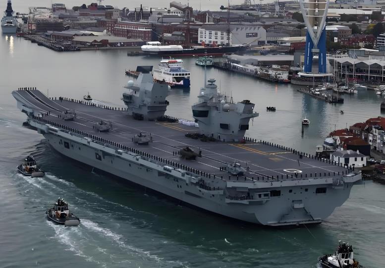 英国航母硬闯南海台海