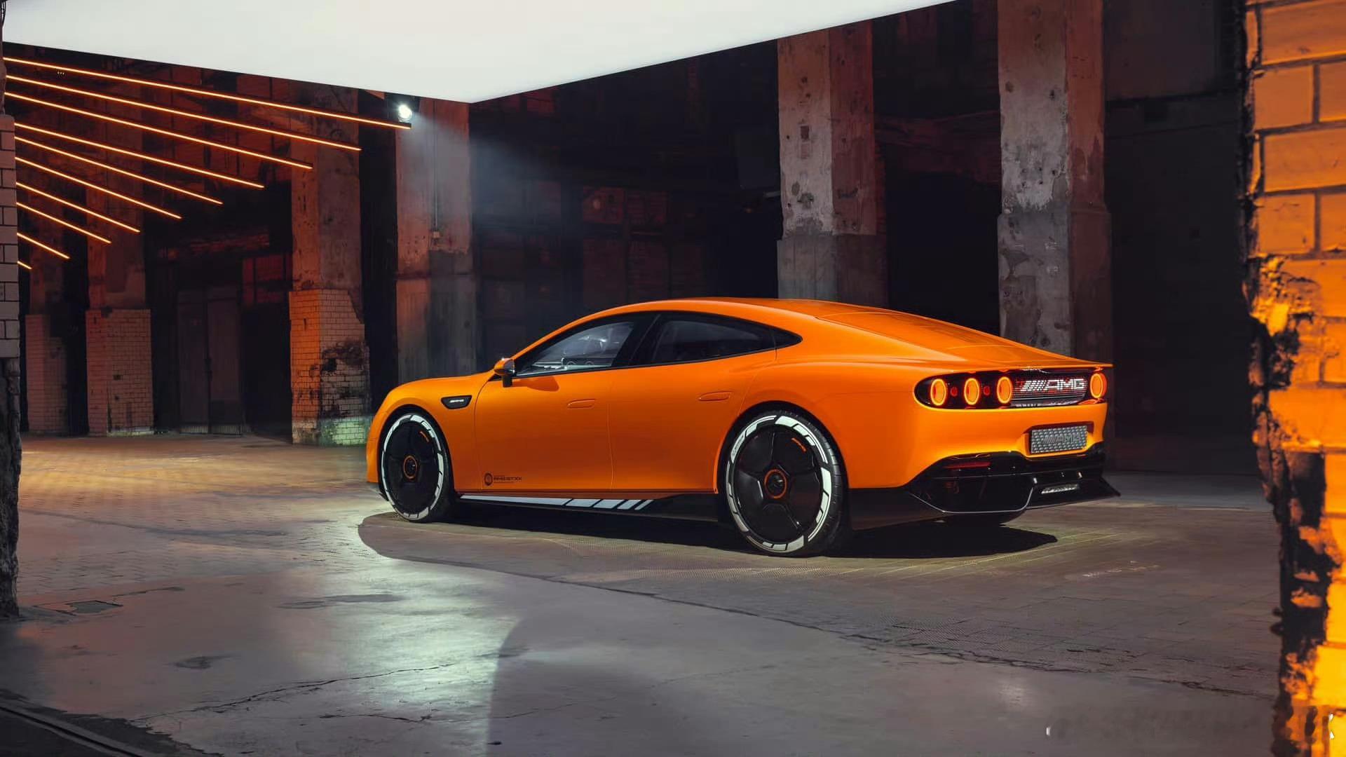 奔驰AMG GT XX对决比亚迪汉L