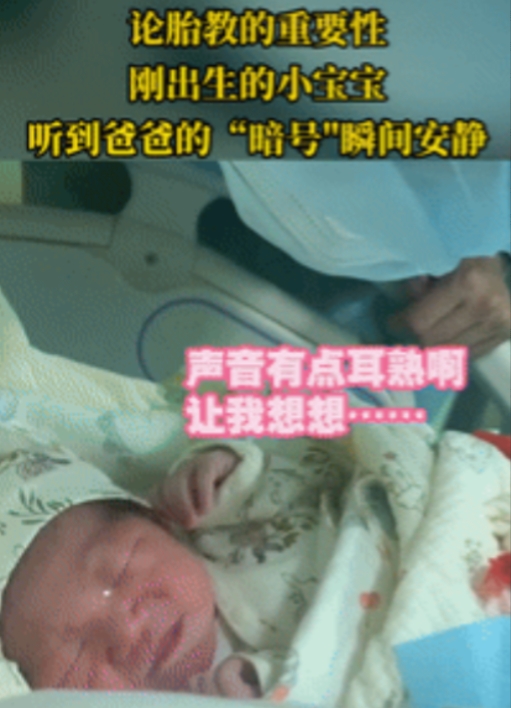 胎教奇迹！山东爸爸每天对孕肚说‘暗语’